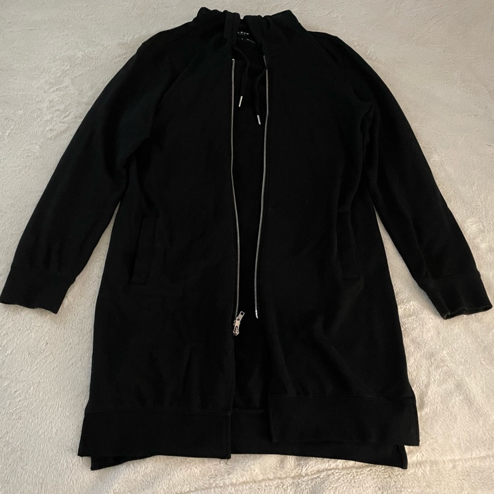 PacSun sweater/trenchcoat zipup